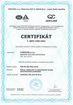 ČSN EN ISO 9001:2016