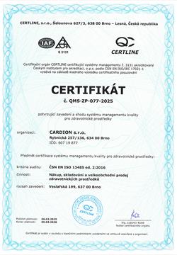 ČSN EN ISO 13485 ed.2:2016